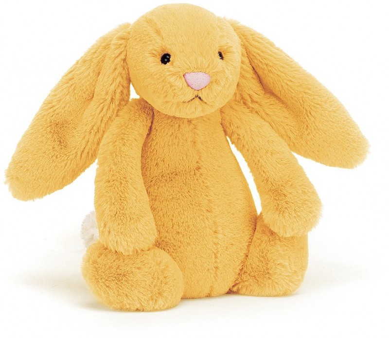 Doudou Lapin Jaune Jelly Cat perdu à Lyon