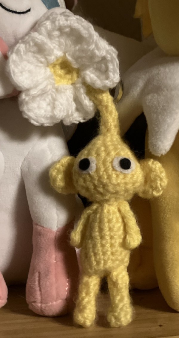 Perdu peluche Pikmin Jaune Crochet