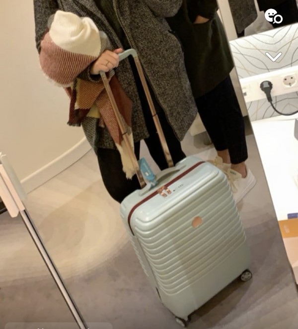 Valise delsey et doudou