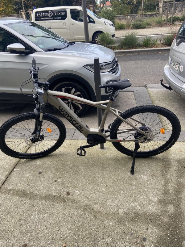 Vélo électrique wayscral gris