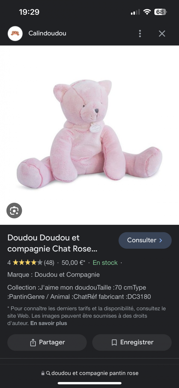 Doudou perdu