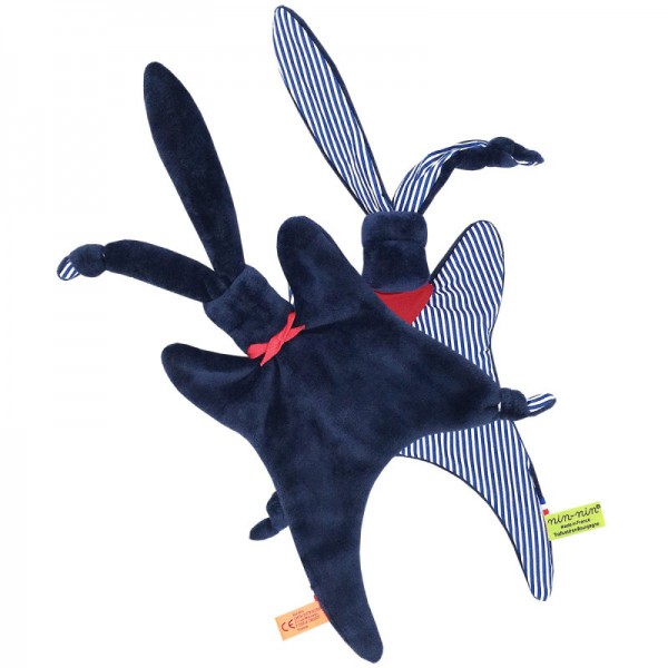 Perdu doudou bleu foncé de la marque Nin-Nin à Grenoble à la Caserne de bonne