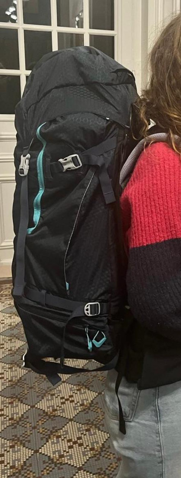 Sac voyage bleu MILLET volé à Lille Europe ou Bruxelles Midi