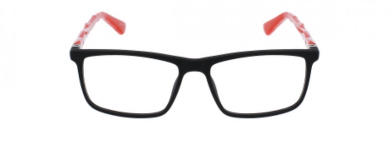 Lunettes branches rouges