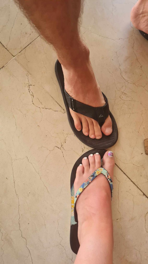 Perdu paire de tongs Reef
