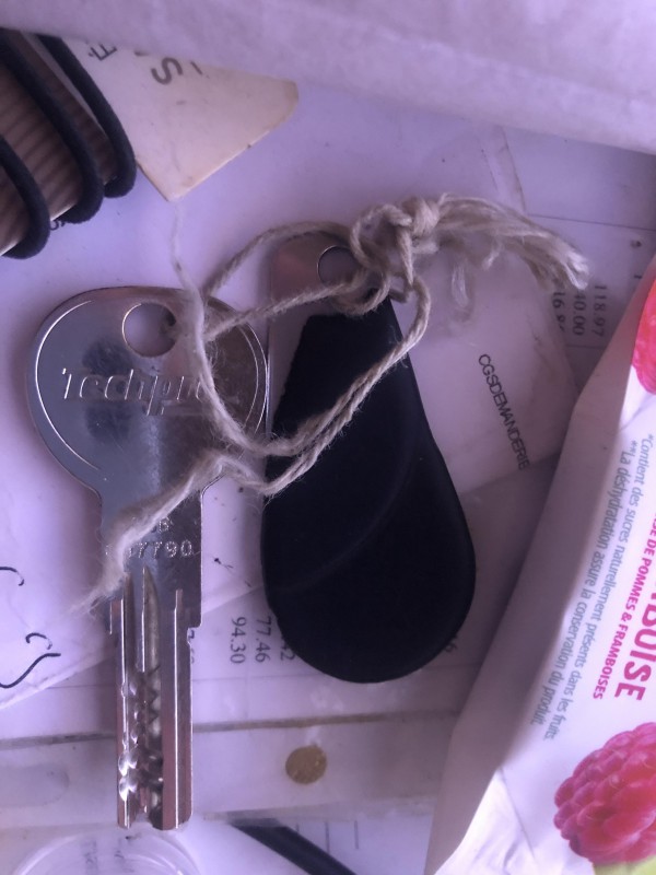 Trousseau de clés